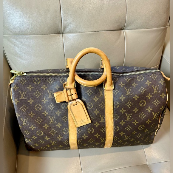 Louis Vuitton Monogram Keepall Travel bag size 45 - Picture 4 of 16